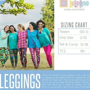LuLaRoe Pants - ⬇⬇$30 LuLaRoe TC Tall Curvy 12 18 Legging Telephon LuLaRoe Pants - ⬇⬇$30 LuLaRoe TC Tall Curvy 12 18 Legging Telephon